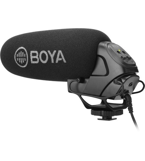 Boya BY-BM3031 On-Camera Supercardioid Shotgun Microphone